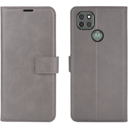 Mobigear Wallet Motorola Moto G9 Power Funda tipo libro Cartera - Gris