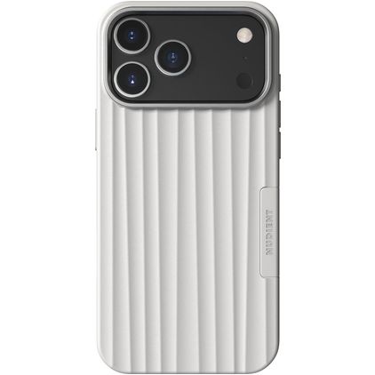 Nudient Bold iPhone 18 Pro Max MagSafe Plástico rígido Capa traseira - Chalk White