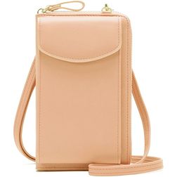 Antonio Fonzo Crossbody Bolsa para telemóvel - Large - Salmon Pink