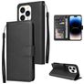 Mobigear Wallet iPhone 14 Pro Etui z klapką typu portfel - Czarny
