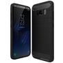 Mobigear Brushed Slim Samsung Galaxy S8 TPU flexible Carcasa - Negro