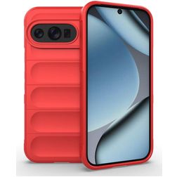Mobigear Bumpy Google Pixel 10 Pro Flexible TPU Back cover - Red