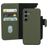 Mobiparts Samsung Galaxy S24 MagSafe Case Genuine Leather Detachable 2-in-1 Wallet Case Wallet - Green