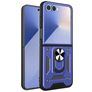 Mobigear Armor Ring Samsung Galaxy Z Flip 7 Hard Case Back cover Shockproof with Ring Holder - Blue