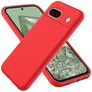 Mobigear Colors Google Pixel 8a TPU flexível Capa traseira - Vermelho