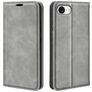 Mobigear Retro Slim iPhone 17e Wallet case - Grey