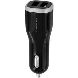 Mobiparts Dual USB Ładowarka samochodowa 5A - Czarny
