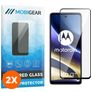 Mobigear Premium Motorola Moto G51 5G Cristal templado Protector de pantalla - Compatible con fundas - Negro (pack de 2)