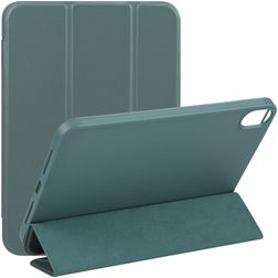 Mobigear Tri-Fold Gel iPad Mini 6 (2021) TPU / Konstläder Plånboksfodral - Grön