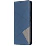 Mobigear Rhombus Slim Realme C11 (2020) Funda tipo libro - Azul
