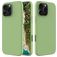 Mobigear Rubber Touch iPhone 16 Pro Max Silikone Bagsidecover - Grøn