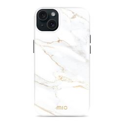 MIO iPhone 13 MagSafe Hårdt Bagsidecover - White Marble