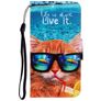Mobigear Design Xiaomi Mi Note 10 Pro Etui z klapką typu portfel - Cat Beach