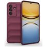 Mobigear Bumpy Samsung Galaxy A57 Joustava TPU Suojakuori - Wine Red