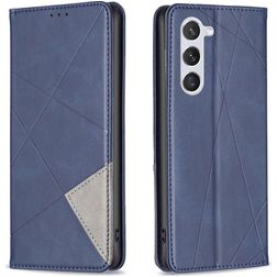 Mobigear Rhombus Slim Samsung Galaxy S25 Wallet case - Blue