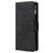 Mobigear Zipper Samsung Galaxy A51 Funda tipo libro Cartera - Negro