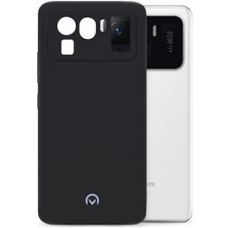 Mobilize Rubber Gelly Xiaomi Mi 11 Ultra TPU flexível Capa traseira - Matt Black