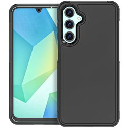 Mobigear Traveller Samsung Galaxy A16 Fleksibel TPU Bagsidecover - Sort