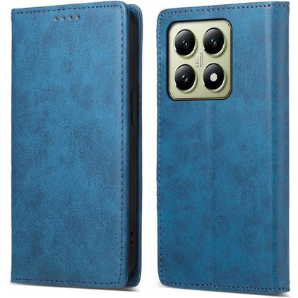 Mobigear Wallet Xiaomi 14T Wallet case - Blue