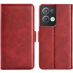 Mobigear Slim Magnet OPPO Reno 8 Pro 5G Cover a libro portafoglio - Rosso