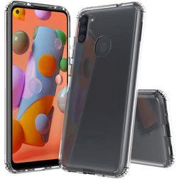 Mobigear Crystal Transparente Samsung Galaxy A11 Plástico rígido Capa traseira - Transparente