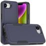 Mobigear Heavy Armor iPhone 16e Fodral Hårdplast Skal Stötsäkert - Mörkblå
