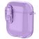 Mobigear Crystal Clip Capa rígida para Apple AirPods 2 - Roxo