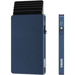Pouzdro na karty Valenta Cardprotector Hliník - Počet karet: 7 - Kompatibilní s MagSafe - Modrá