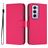 Mobigear Urban Wallet OPPO Reno 12 Pro Plånboksfodral med sedelfack - Röd