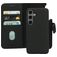 Mobiparts Samsung Galaxy S24 MagSafe Funda Piel auténtica Funda tipo libro 2 en 1 con carcasa extraíble Cartera - Negro