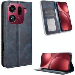 Mobigear Sensation OPPO Find X9 Pro Pungetui med Seddelrum - Blå