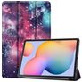 Mobigear Tri-Fold Samsung Galaxy Tab S6 Lite Wallet case - Galaxy