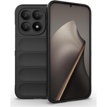 Mobigear Bumpy Xiaomi 15T Flexibel TPU Skal - Svart