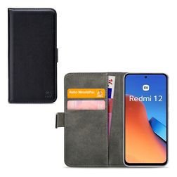Mobilize Classic Gelly Wallet Xiaomi Redmi 12 Lompakkokotelo + Setelitasku - Musta