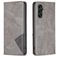 Mobigear Rhombus Slim Samsung Galaxy S25 FE Pungetui - Grå