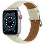 Mobigear Genova Leather Apple Watch Strap Buckle closure - 49/46/45/44 mm - Beige
