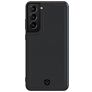 Valenta Snap Samsung Galaxy S21 Plus Piel auténtica Carcasa - Negro