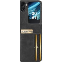 Mobigear Excellent Wallet OPPO Find N2 Flip Hardcase Etui plecki - Czarny