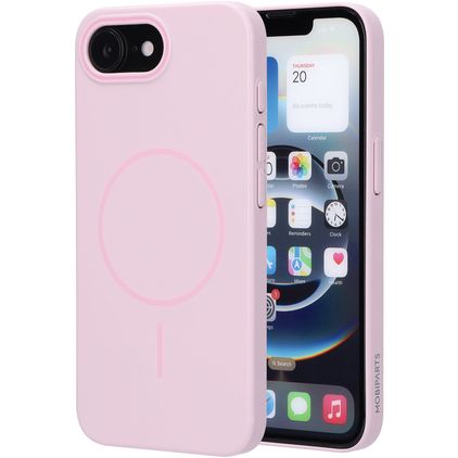 Mobiparts Slim Line iPhone 17e MagSafe Hårdt Bagsidecover - Blush Pink
