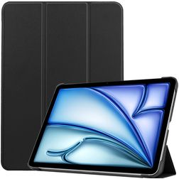 Mobigear Tri-Fold iPad Air 13 polegadas (2025) Capa livro - Preto