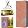 Mobigear Rhombus Slim Google Pixel 7 Cover a libro - Marrone