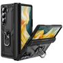 Mobigear Armor Ring Samsung Galaxy Z Fold 6 Hardcase Back cover Antiurto con anello - Nero