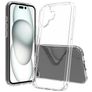 Mobigear Crystal Transparente iPhone 16 Plus Plástico rígido Capa traseira - Transparente