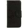 Mobigear Butterfly iPhone X Capa livro Carteira - Preto