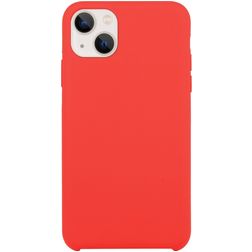 Mobigear Rubber Touch iPhone 15 Plus Silicone Back cover - Red