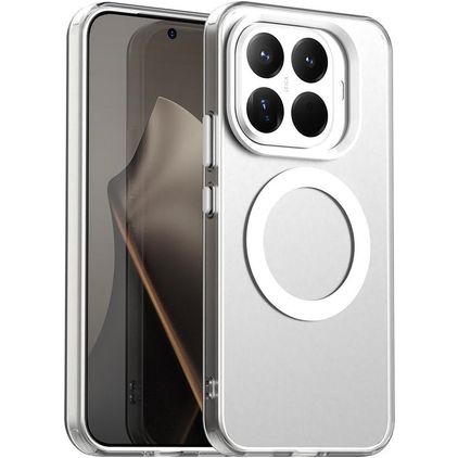 Mobigear Shockproof Xiaomi 15T Pro MagSafe Plástico rígido Capa traseira - Branco
