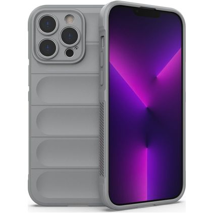 Mobigear Bumpy iPhone 14 Pro Max Flexible TPU Back cover - Grey