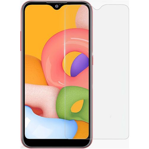 Mobigear Samsung Galaxy A01 Härdat glas Skärmskydd - Skalvänligt