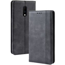 Mobigear Sensation OnePlus 7 Cover a libro portafoglio - Nero