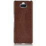 Mobigear Croco Sony Xperia 10 Plus Hard Case Back cover - Brown